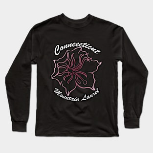 Connecticut - Mountain laurel Long Sleeve T-Shirt